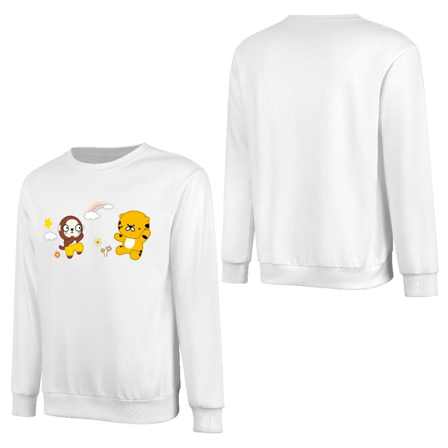 Front Patterned Long Sleeve TopEco / Sustainable ModernFit