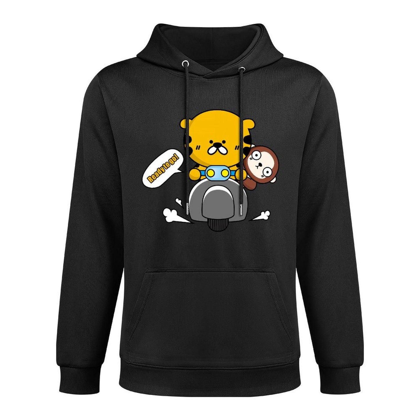 IPBR 250g Hooded Pocket Sweatshirt Front GraphicMen's Hooded  Sweatshirt4000717