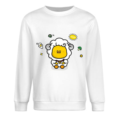 Front Patterned Long Sleeve TopHeat-Transfer Strong