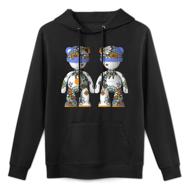 Hoodie Front PatternMoisture-Wicking Solid