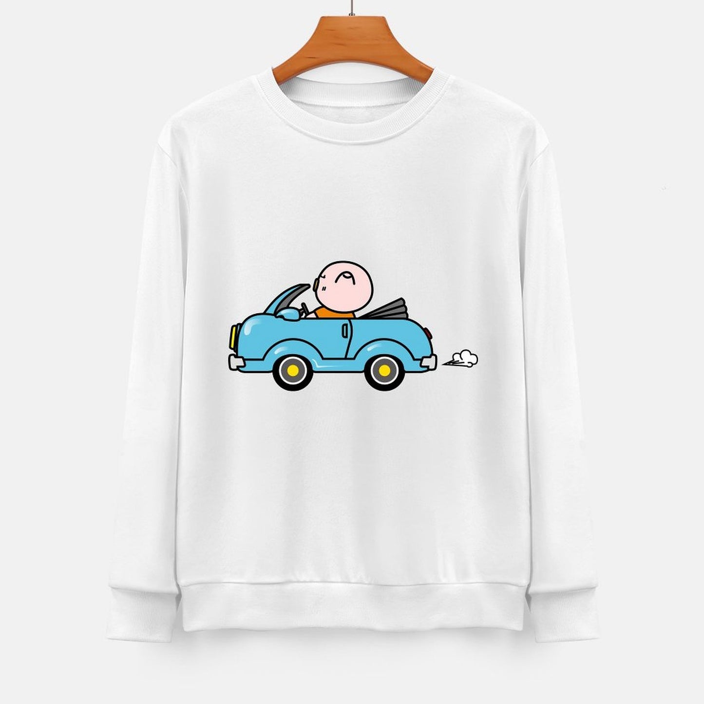 Front Patterned Long Sleeve TopLifestyle SoftLine