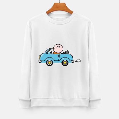 Front Patterned Long Sleeve TopLifestyle SoftLine