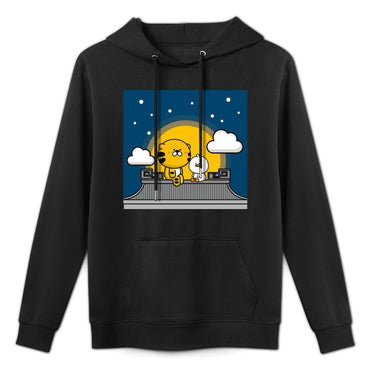 SoftLine Easy-Care Front Graphic Hoodies