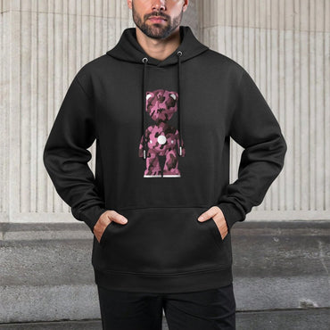 IPIB 250g Hooded Pocket Sweatshirt Front GraphicMen's Hooded  Sweatshirt6000127-2