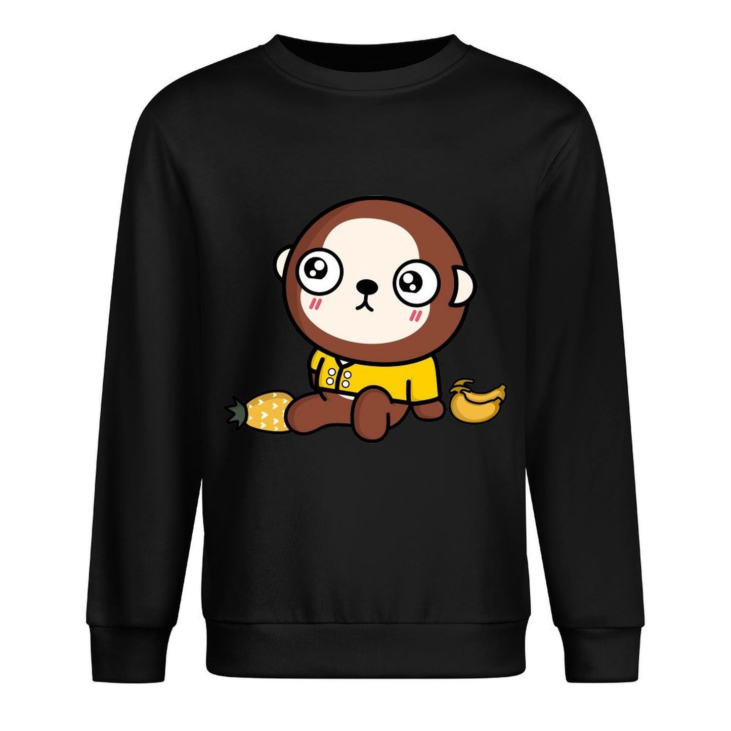 Front Patterned Long Sleeve TopTimelessComfort Clean