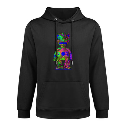 Hoodie Front PatternPrint-Ready Pure