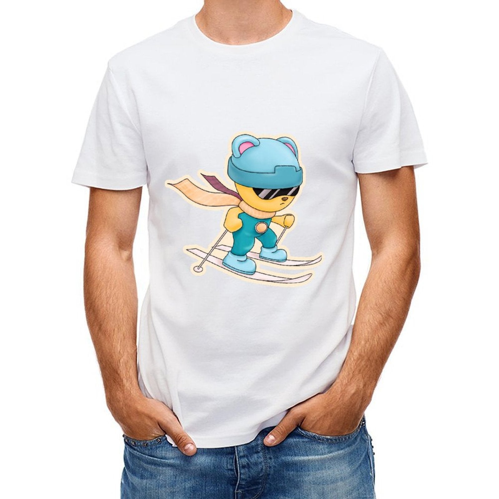 Inlex Bear T-shirtsPremium Vibrant Colors T-Shirt