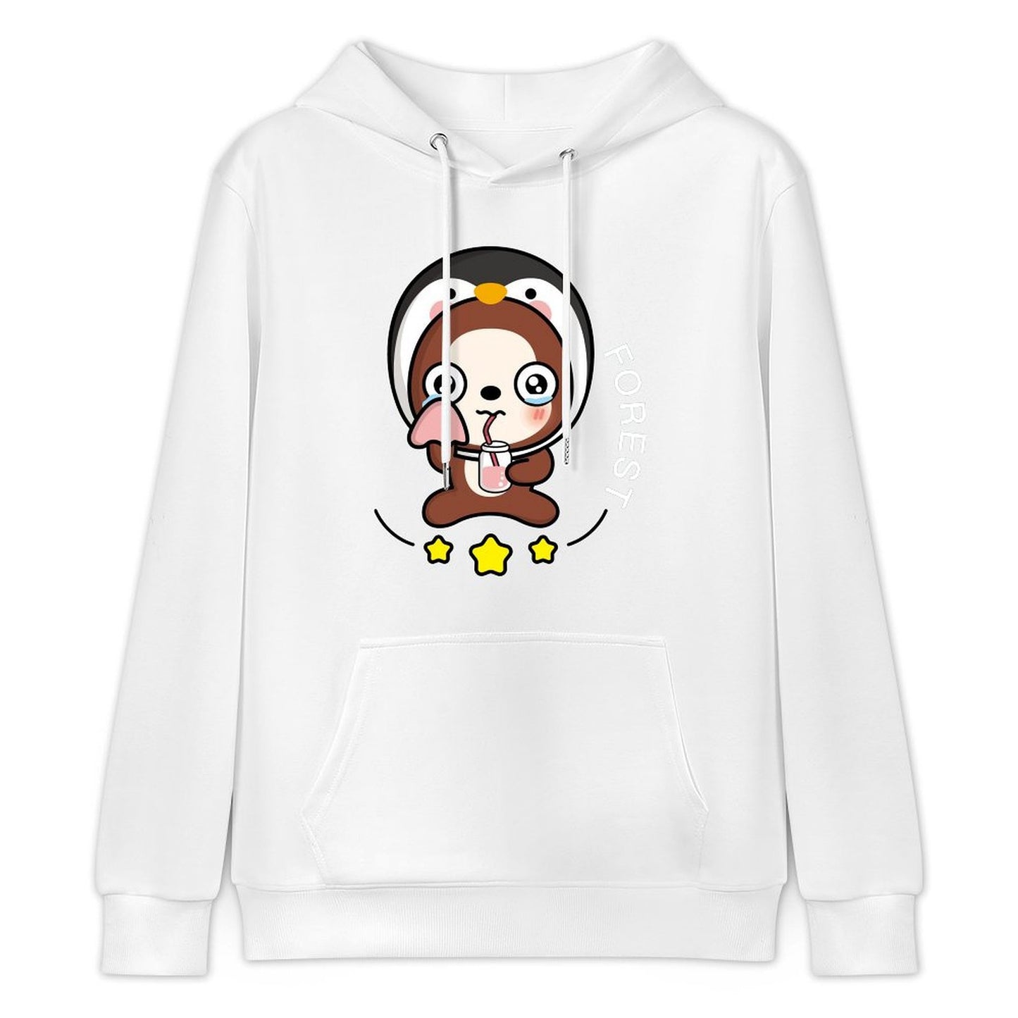 TrueFit Classic Fit Front Graphic Hoodies