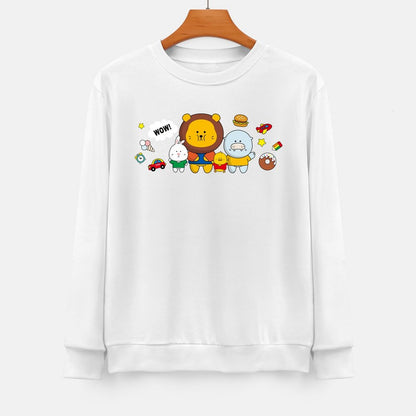 Front Patterned Long Sleeve TopEco / Sustainable Relaxed