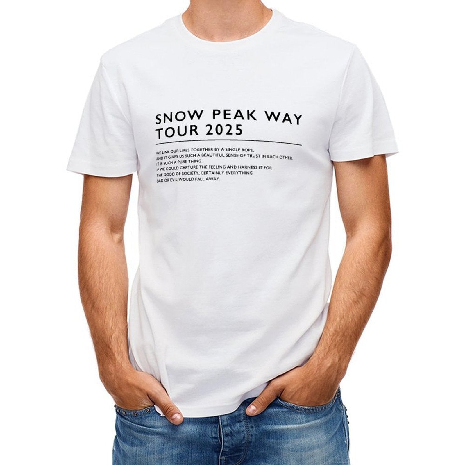 Inkmay Casual Cotton T-shirt Abstract Geometric Shapes In Bold Colors Unisex T-shirtLightweight Essential T-Shirt
