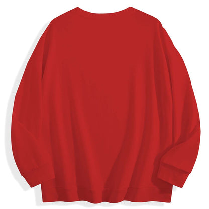 240g Crew Neck Sweatshirt - Dark Red