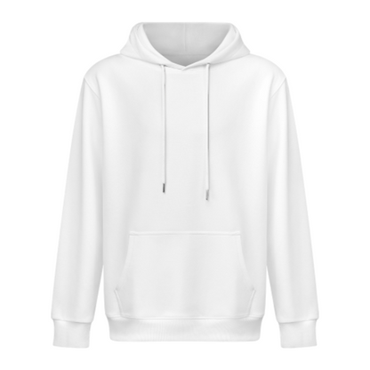 Hooded-Sweatshirt -Front Design-White
