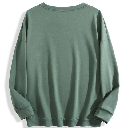 240g Crew Neck Sweatshirt - Gray-Green