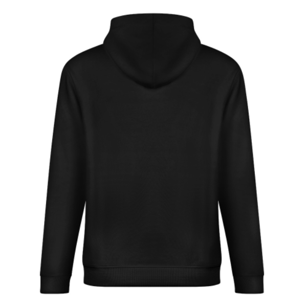Hooded  Sweatshirt  Back Design  Black