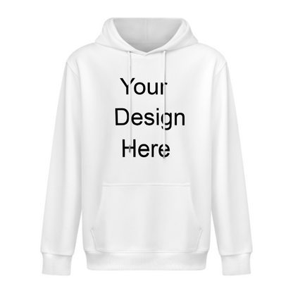 High-Quality Custom White Hoodies