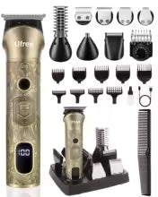 Ufree Beard Trimmer for Men, Electric Razor Shaver, Cordless Hair Clipper Shaving Kit for Mustache Body Nose Ear Hair Facial, Ad