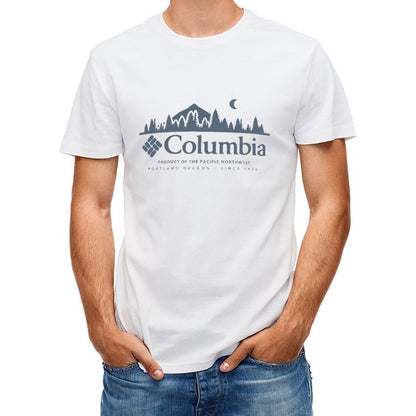Inkmay Casual Cotton T-shirt Columbia Product Of The Pacific Northwest Unisex T-shirtPrinting EverydayFit T-Shirt