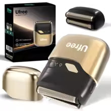 Ufree Electric Razor for Men, Foil Shaver with 2 Foil Heads, IPX7 Waterproof Electric Shaver, Wet Dry Cordless Razor, Chargeable