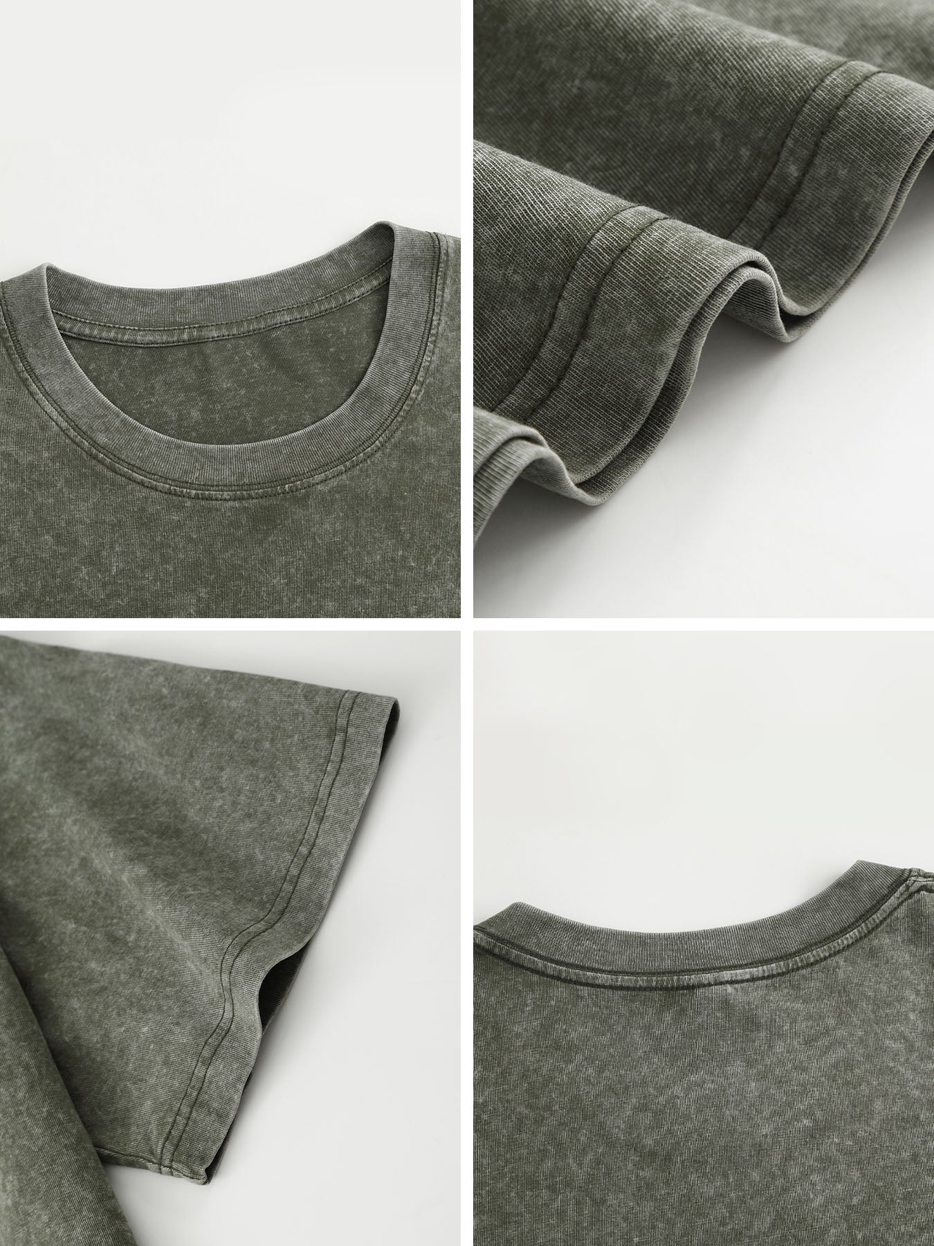 230gsm Heat Transfer Print Canvas Cotton Pre-washed T-shirt, Front Print, Teal