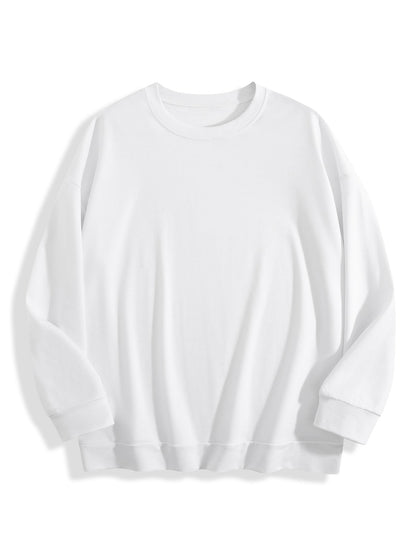 240g Crew Neck Sweatshirt - White
