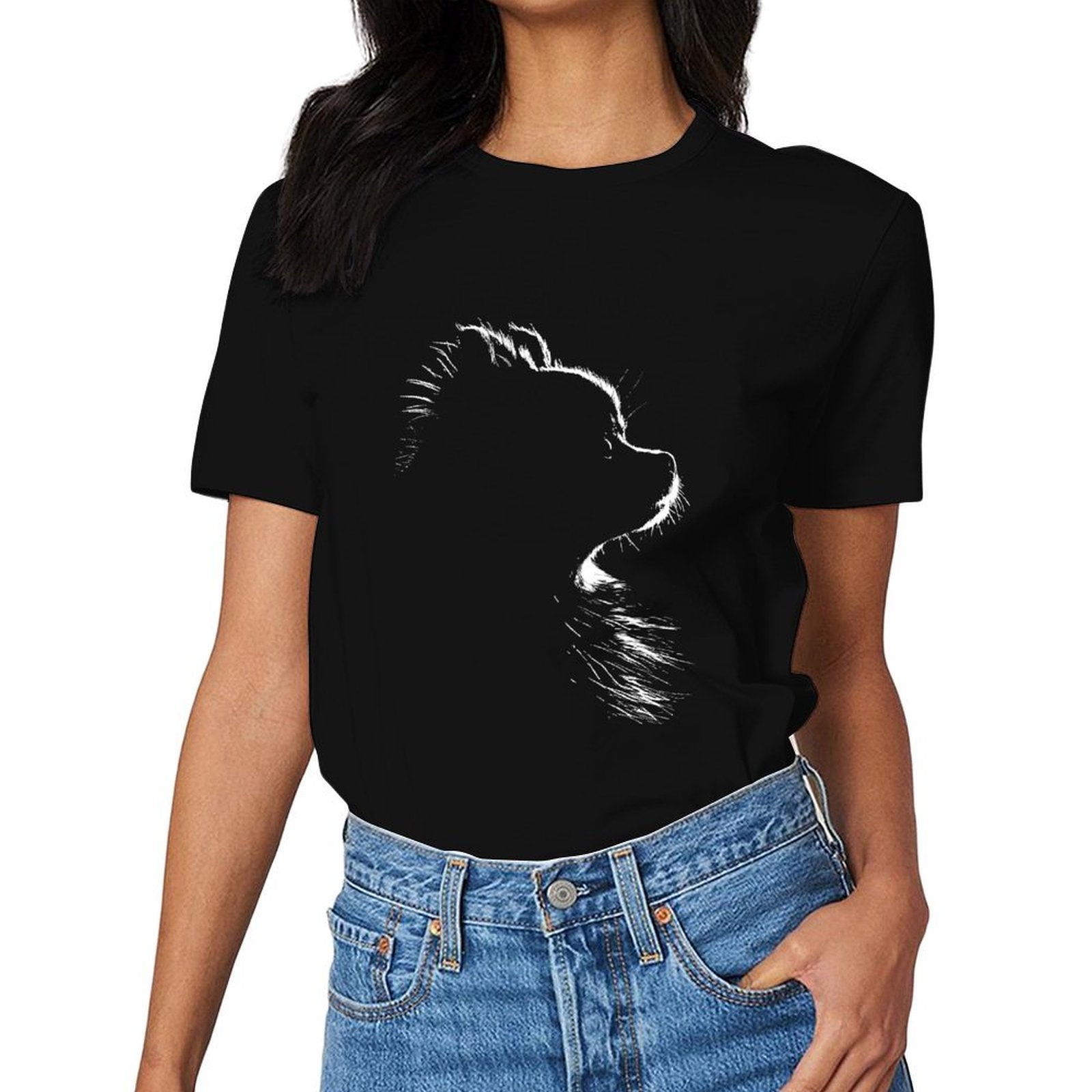 Inkmay Casual Cotton T-shirt Unisex T-shirtHeavyweight AllSeason T-Shirt