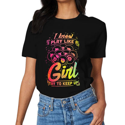 Inkmay Casual  Cotton T-shirt Colorful Abstract Art With Text Design Unisex T-shirtLong Lasting RegularFit T-Shirt