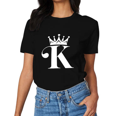 Inkmay Casual Cotton T-shirt Unisex T-shirtClassic Fit Lightweight T-Shirt