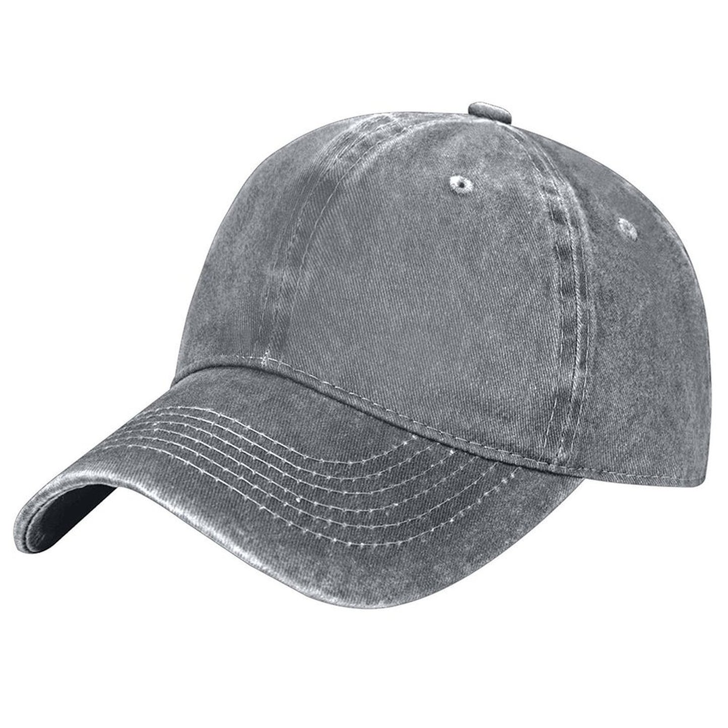 Custom washed grey cowboy hat