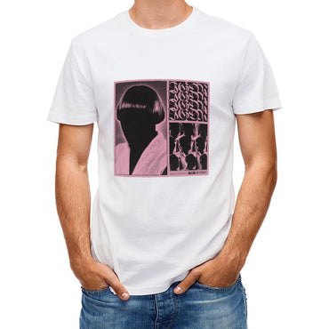 Inkmay Casual  Cotton T-shirt Abstract Art With Geometric Shapes Design Unisex T-shirtTimeless Premium Finish T-Shirt