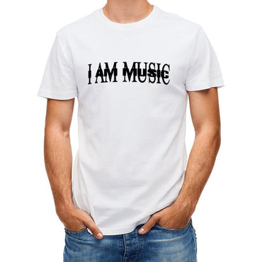 Inkmay Casual Cotton T-shirt Fake Broke Living Flex Bold Design Unisex T-shirtSimpleFit Relaxed T-Shirt