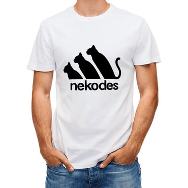Inkmay Casual Cotton T-shirt Black Background With No Pattern Prints Unisex T-shirtEverydayFit StreetLine T-Shirt