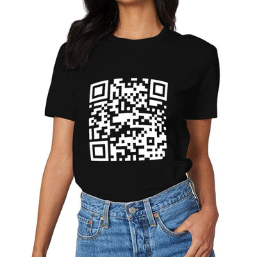 Inkmay Casual Cotton T-shirt Abstract Geometric Design With Light Colors Unisex T-shirtEco-Conscious ComfortLine T-Shirt