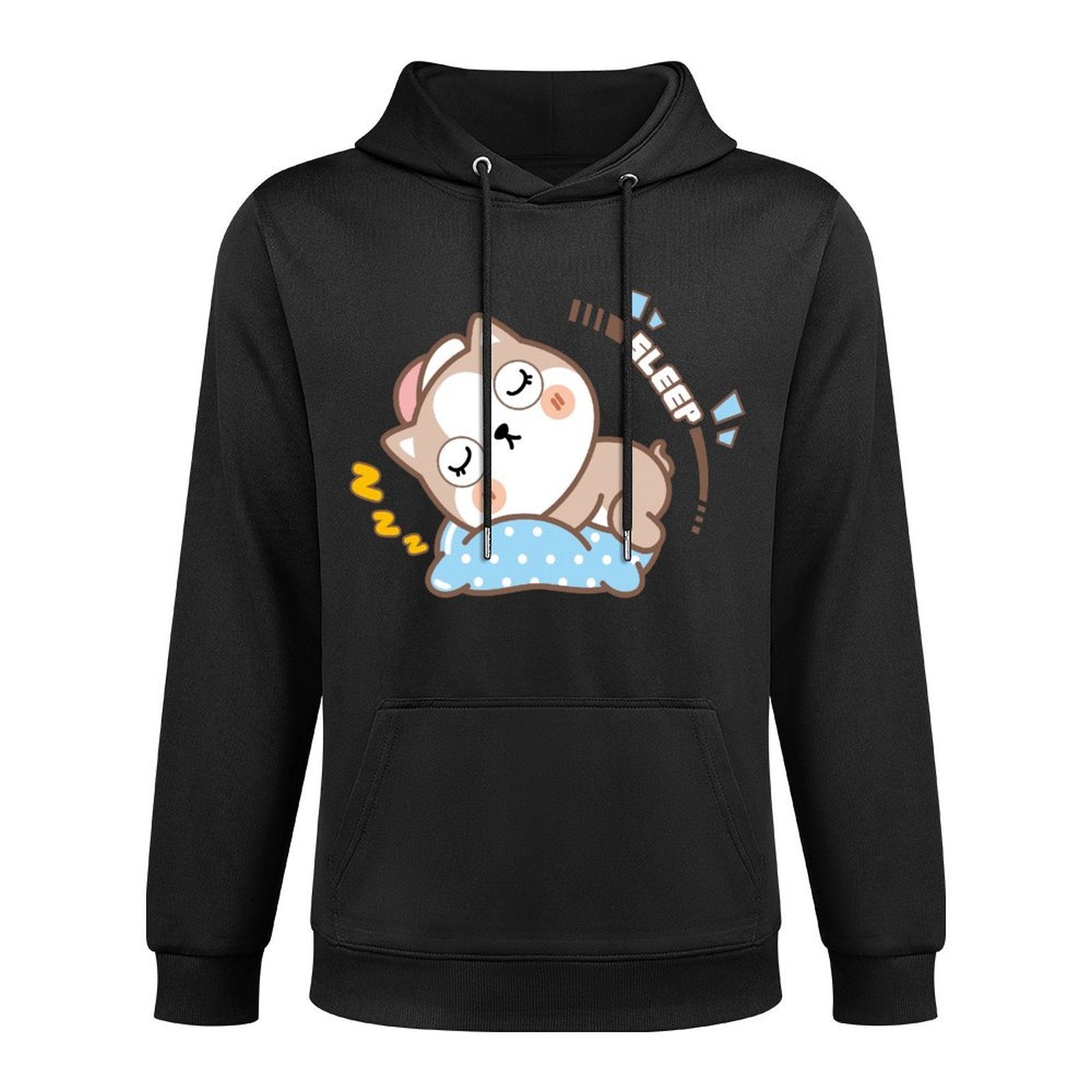 Front Graphic HoodiesRelaxed Breathable