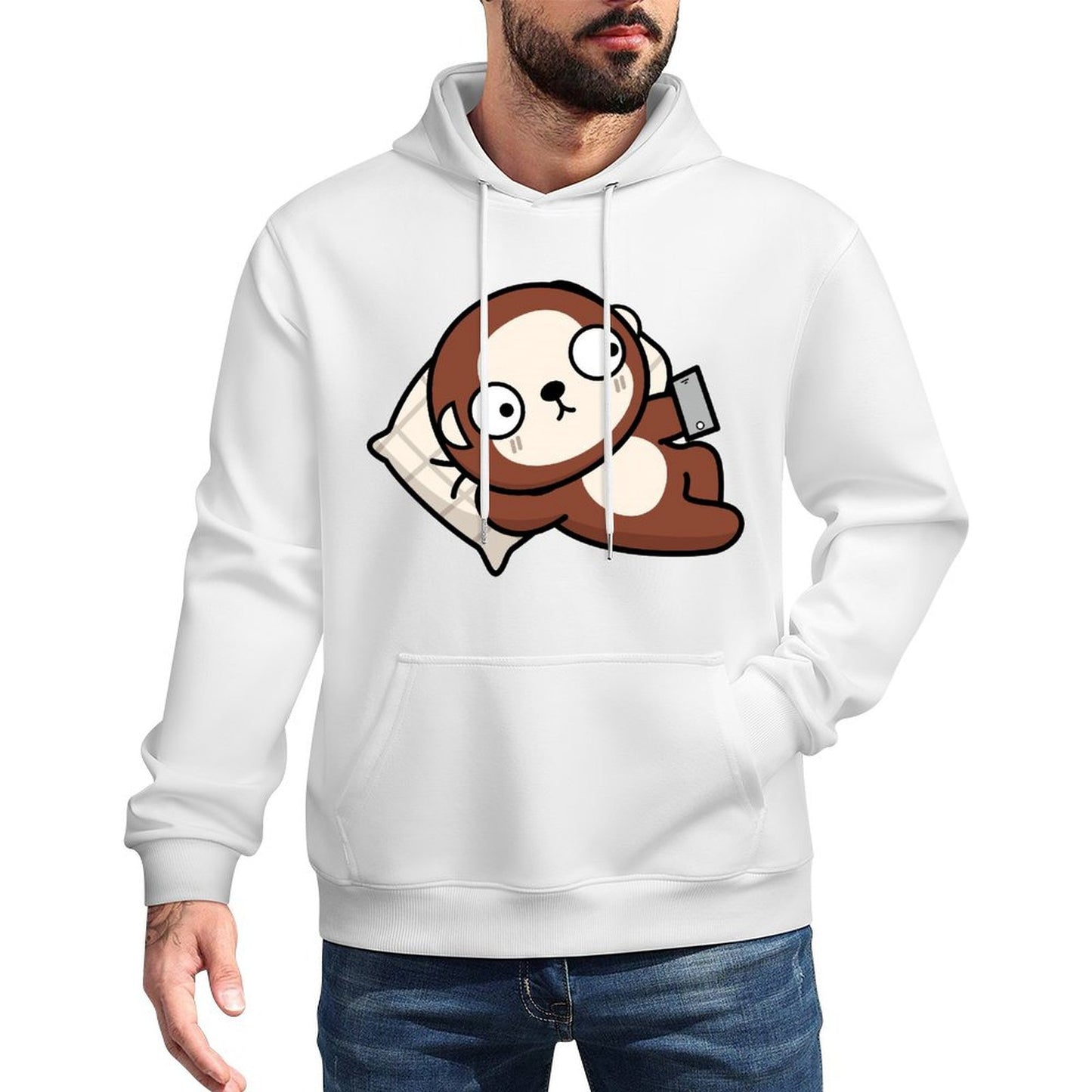 IPBR 250g Hooded Pocket Sweatshirt Front GraphicMen's Hooded  Sweatshirt4001555