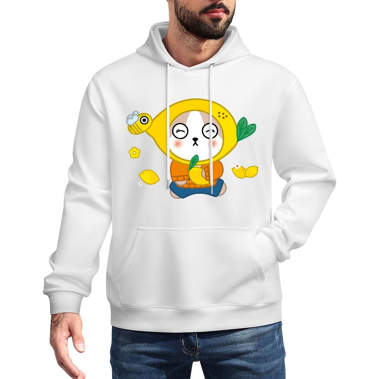 IPBR 250g Hooded Pocket Sweatshirt Front GraphicMen's Hooded  Sweatshirt4001505