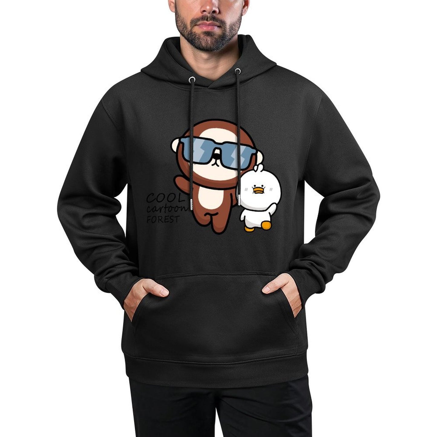 Front Graphic HoodiesHeritage Solid