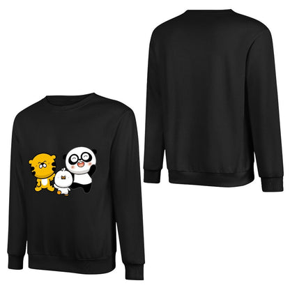 Front Patterned Long Sleeve TopDurable Made-to-Order