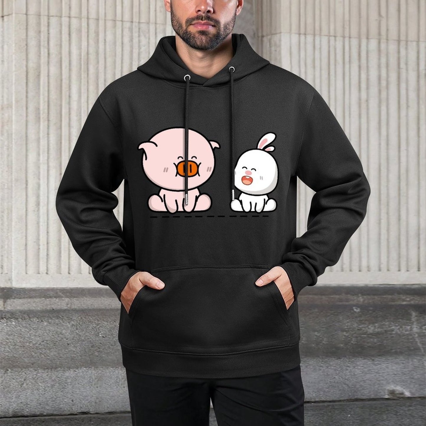 EasyWear Printed Front Graphic Hoodies