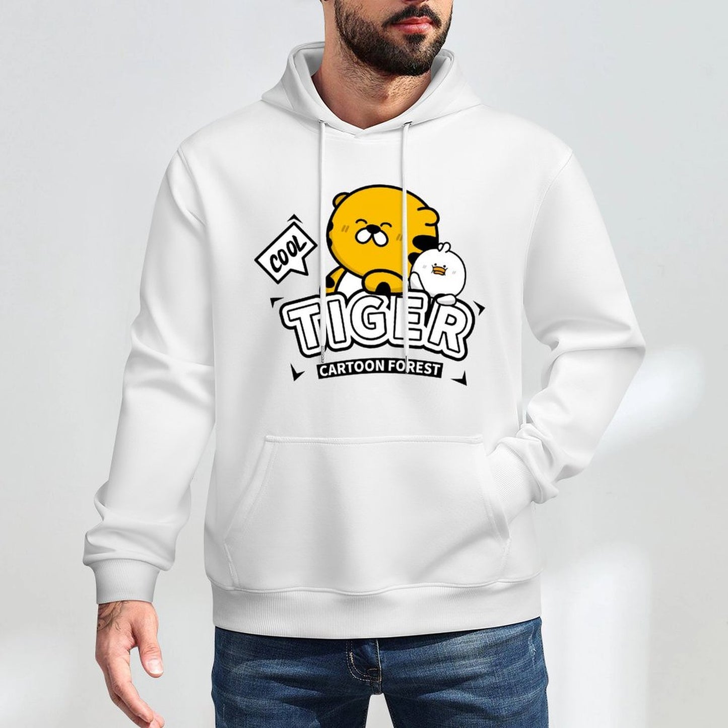 Front Graphic HoodiesPocket Tee PureStyle