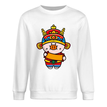 Front Patterned Long Sleeve TopTimeless Clean