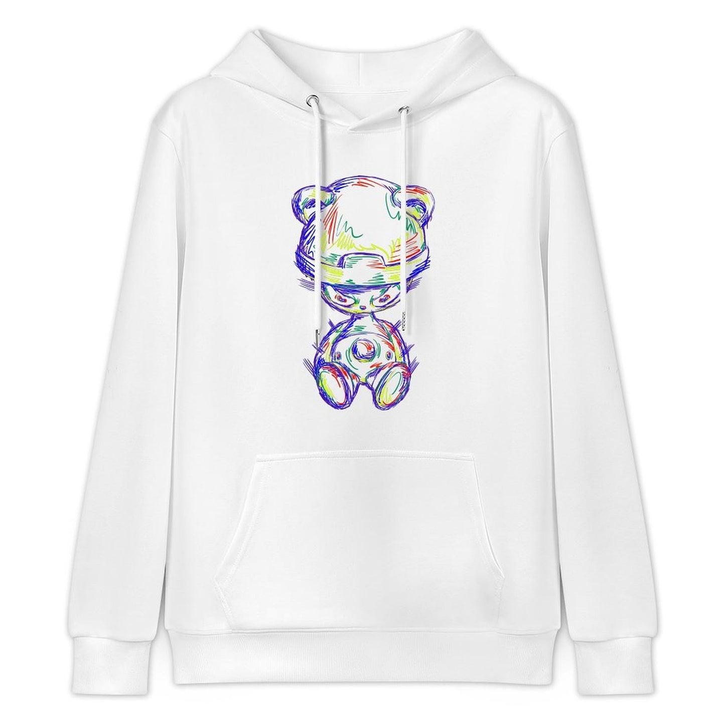 Hoodie Front PatternPocket Tee Moisture-Wicking