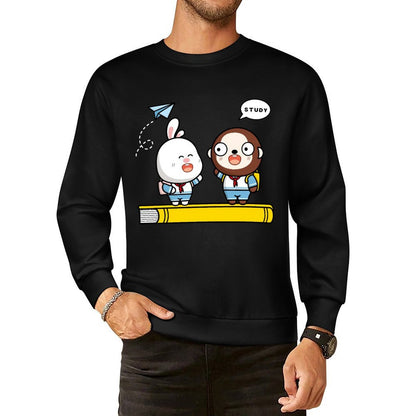 Front Patterned Long Sleeve TopComfortSeries Soft-Touch