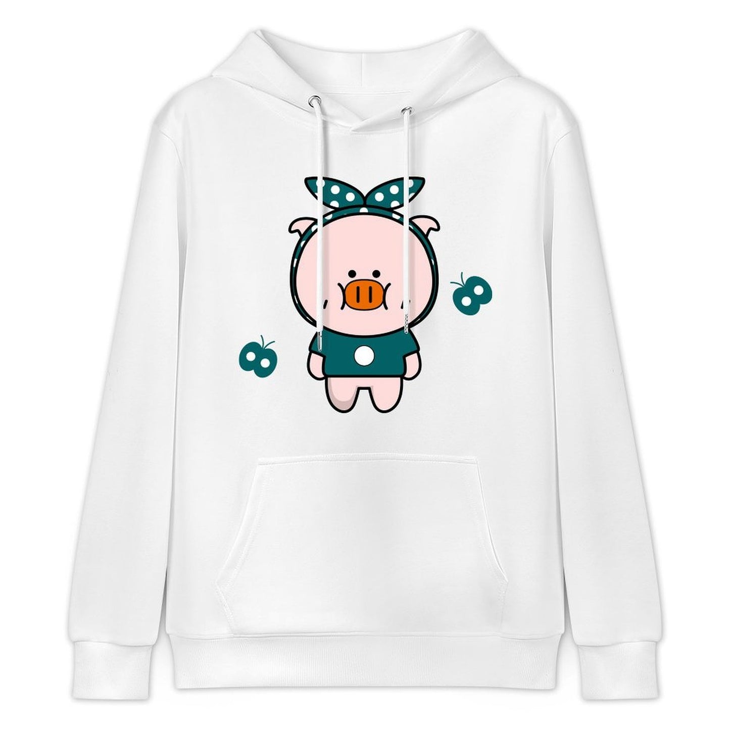 Solid Performance Front Graphic Hoodies