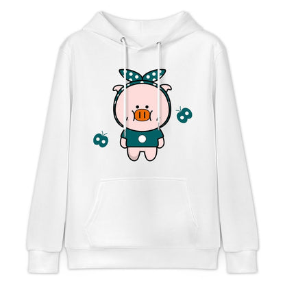 Solid Performance Front Graphic Hoodies