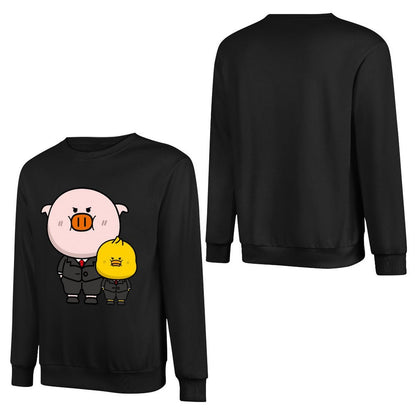 Front Patterned Long Sleeve TopPlain Studio