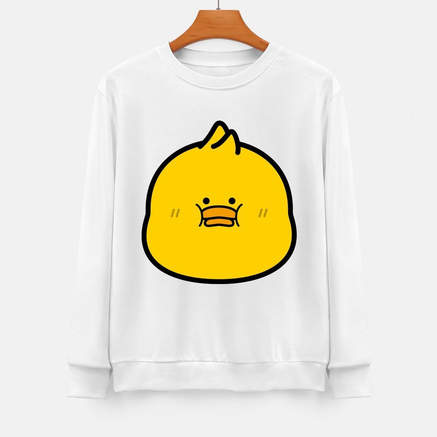 Front Patterned Long Sleeve TopSoftFeel Reliable