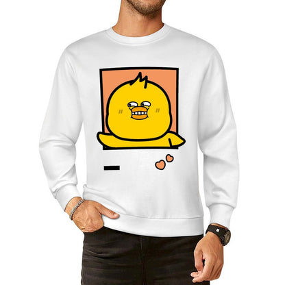 Front Patterned Long Sleeve TopSimple Premium Finish