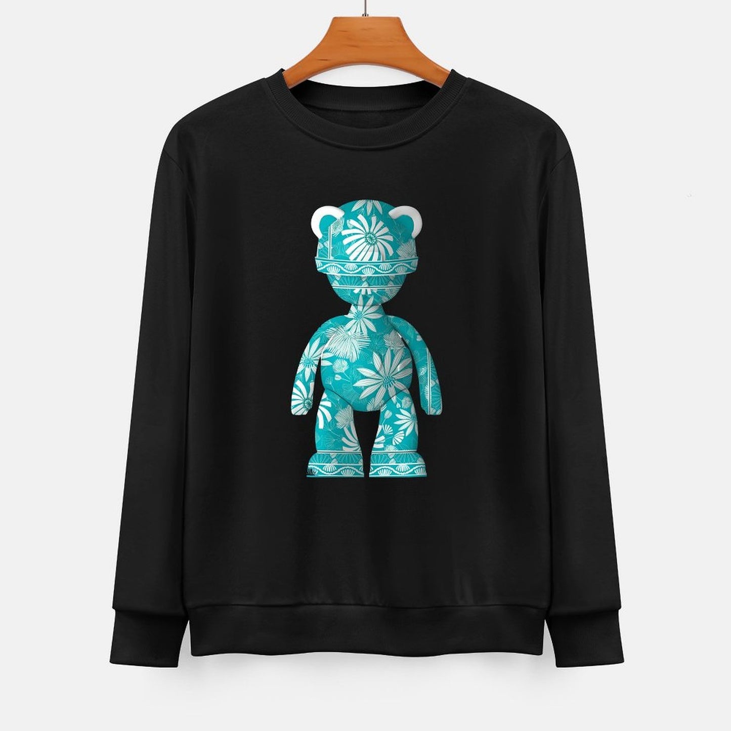 Long Sleeve With Front PatternClassicFit LooseFit