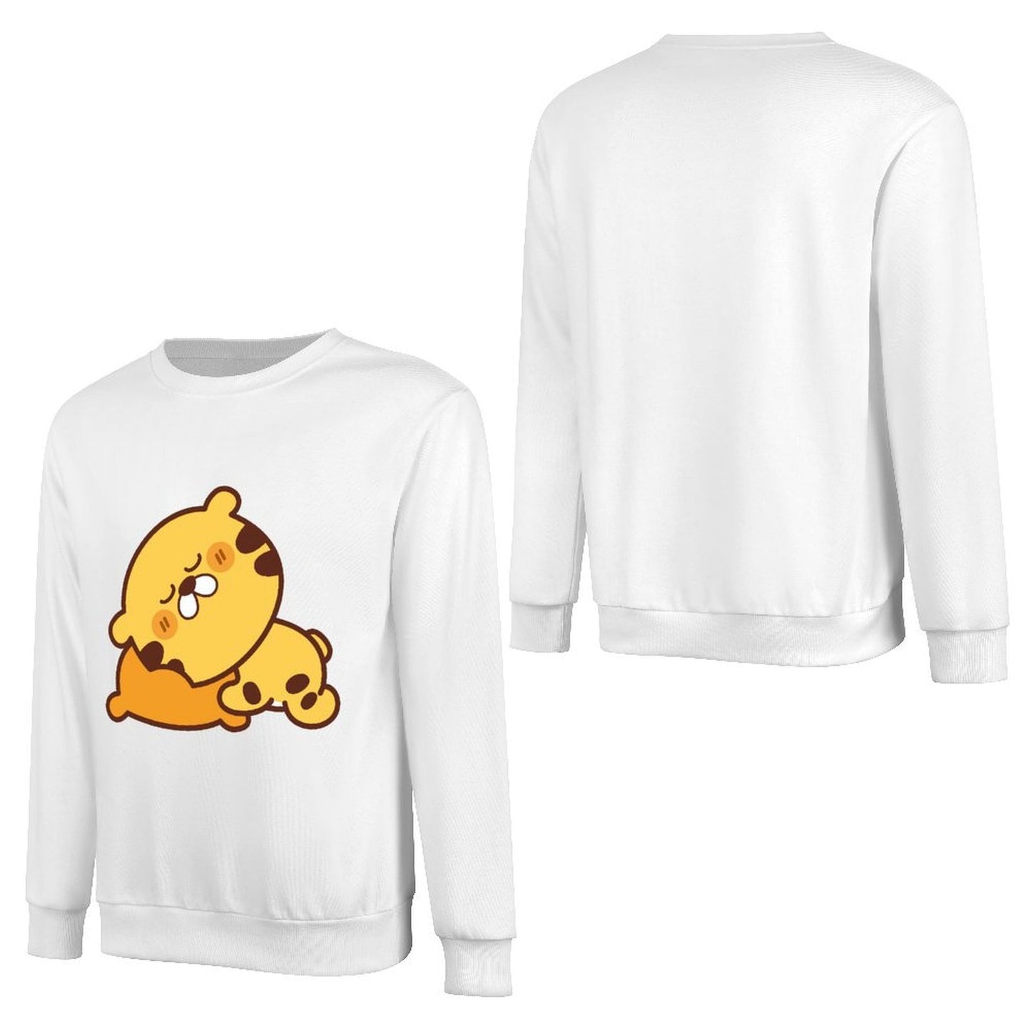 Front Patterned Long Sleeve TopClassic Long Lasting