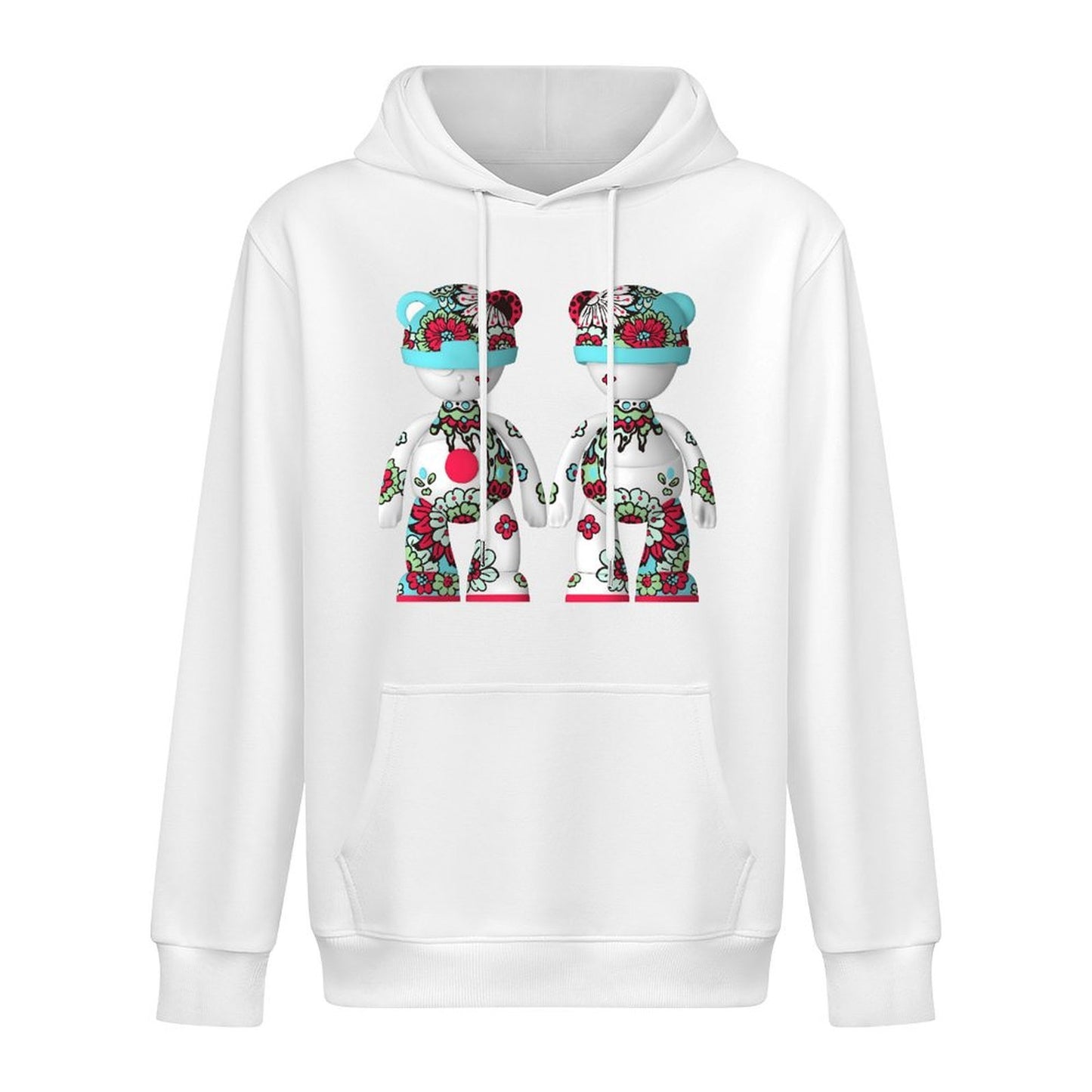 Hoodie Front PatternSimpleFit Soft-Touch